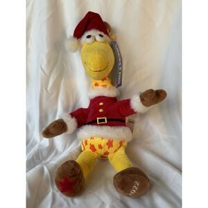 2022 Macy's Toys R Us Santa Christmas Geoffrey  Giraffe Plush 14" Great Gift